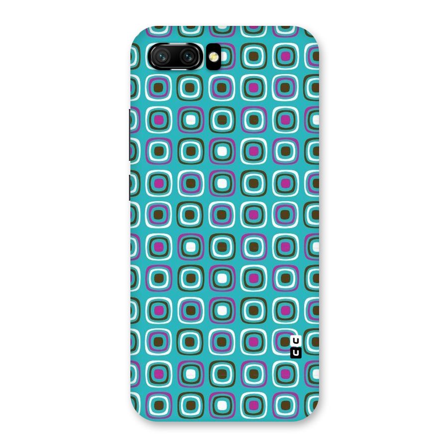 Boxes Tiny Pattern Back Case for Honor 10