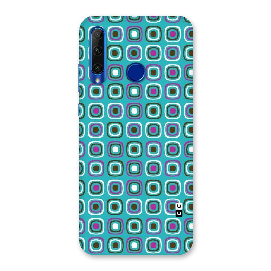 Boxes Tiny Pattern Back Case for Honor 20i