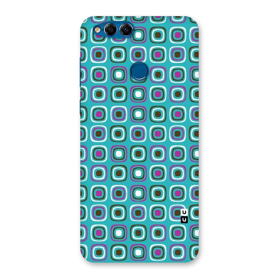 Boxes Tiny Pattern Back Case for Honor 7X