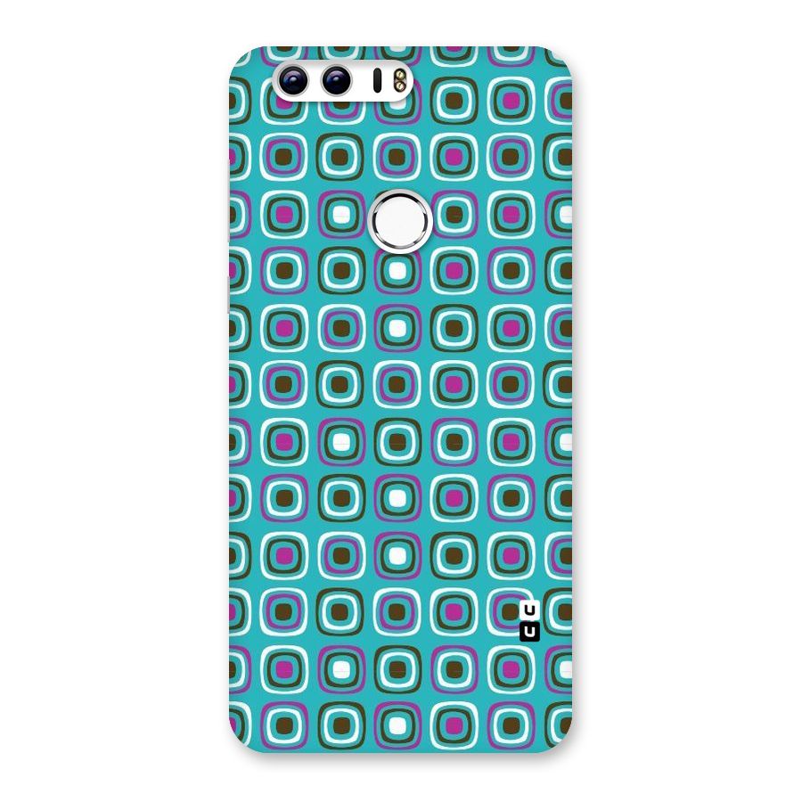 Boxes Tiny Pattern Back Case for Honor 8
