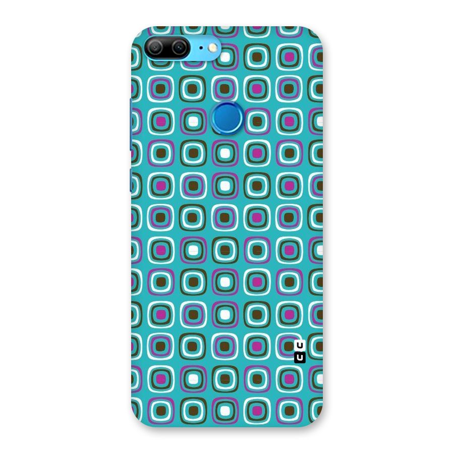Boxes Tiny Pattern Back Case for Honor 9 Lite