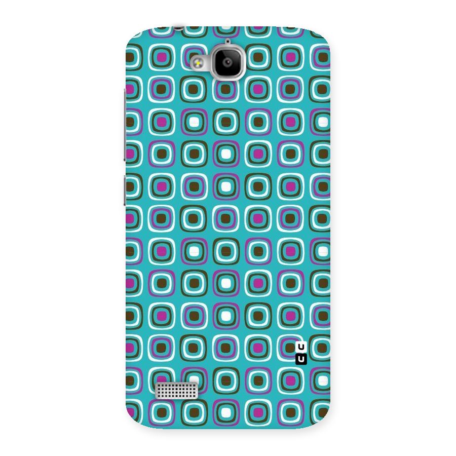 Boxes Tiny Pattern Back Case for Honor Holly