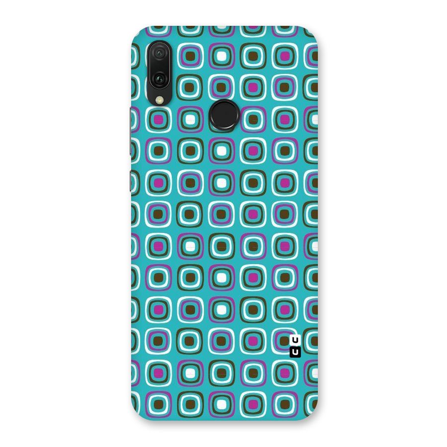 Boxes Tiny Pattern Back Case for Huawei Y9 (2019)