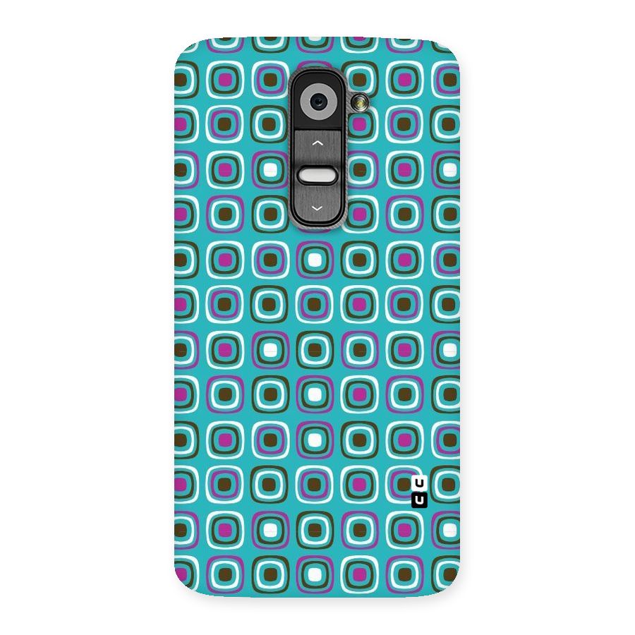 Boxes Tiny Pattern Back Case for LG G2