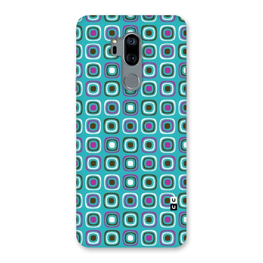 Boxes Tiny Pattern Back Case for LG G7