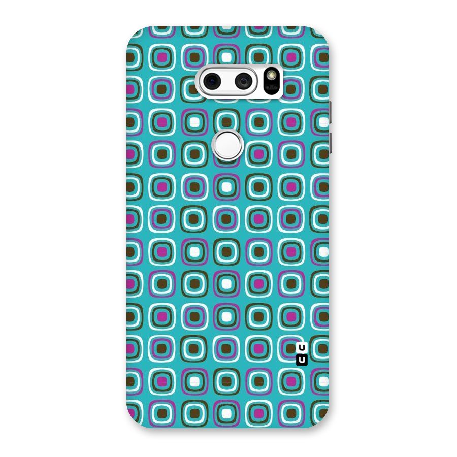 Boxes Tiny Pattern Back Case for LG V30