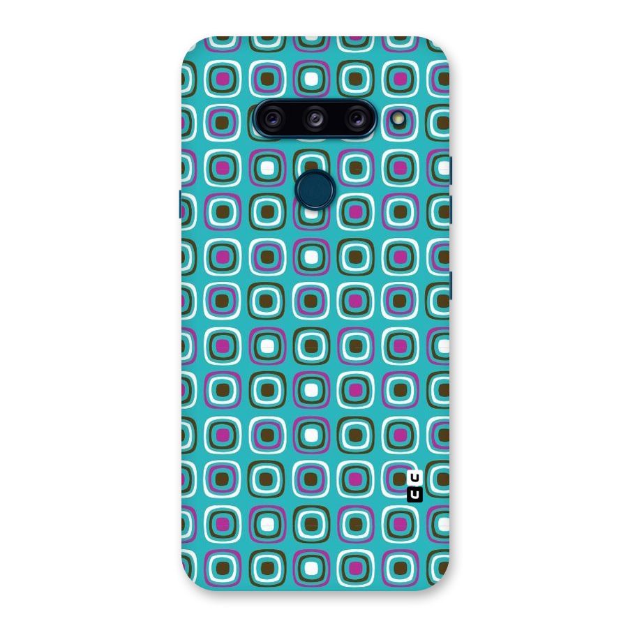 Boxes Tiny Pattern Back Case for LG  V40 ThinQ
