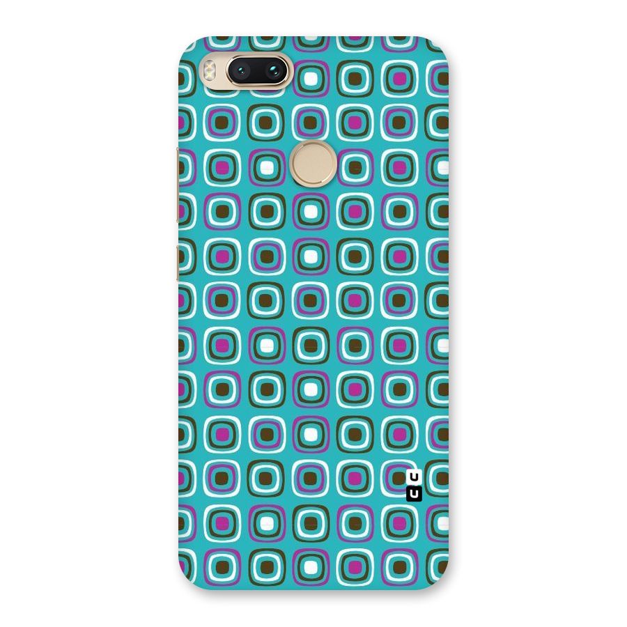 Boxes Tiny Pattern Back Case for Mi A1