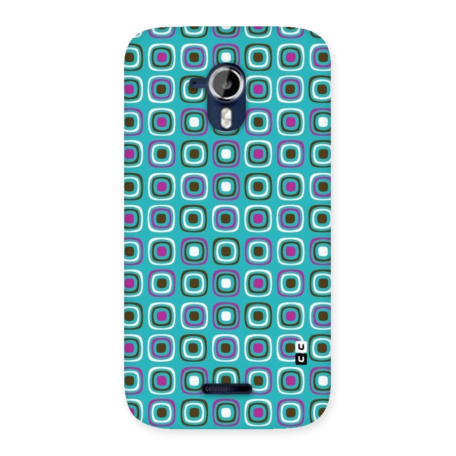Boxes Tiny Pattern Back Case for Micromax Canvas Magnus A117