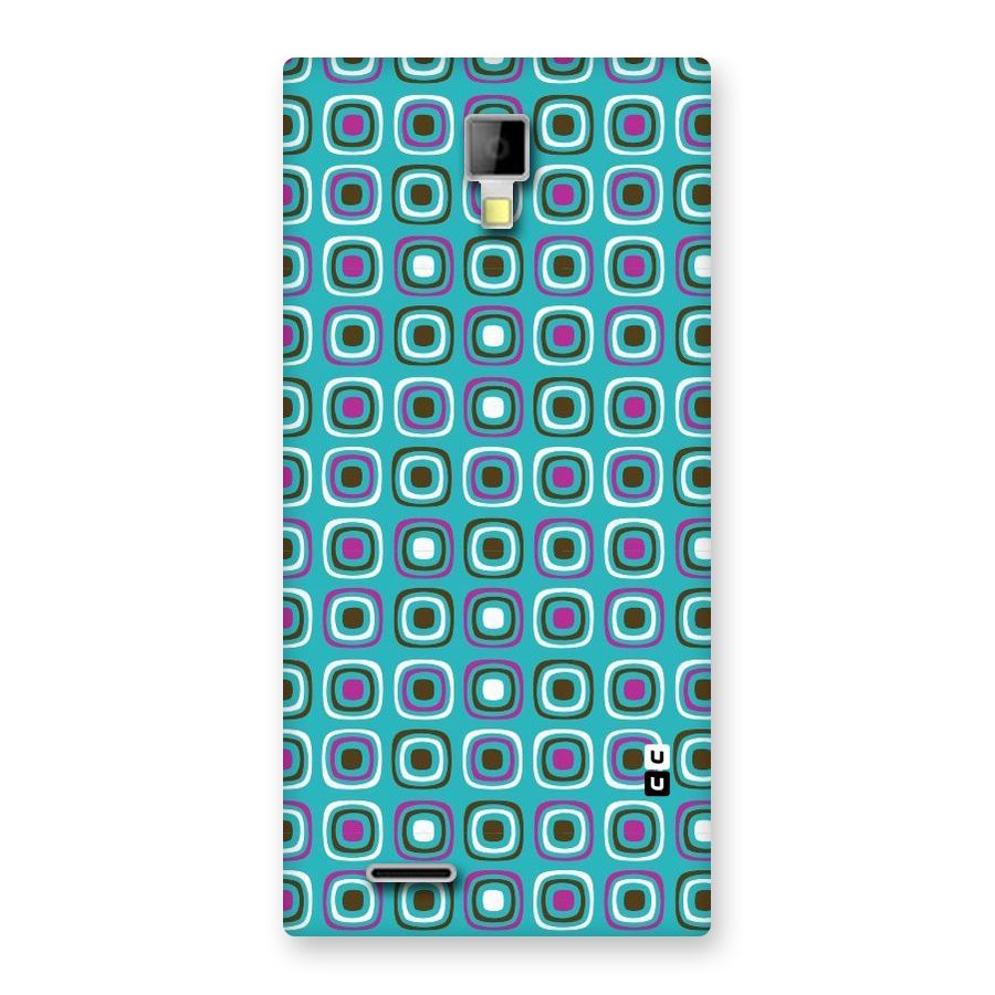 Boxes Tiny Pattern Back Case for Micromax Canvas Xpress A99