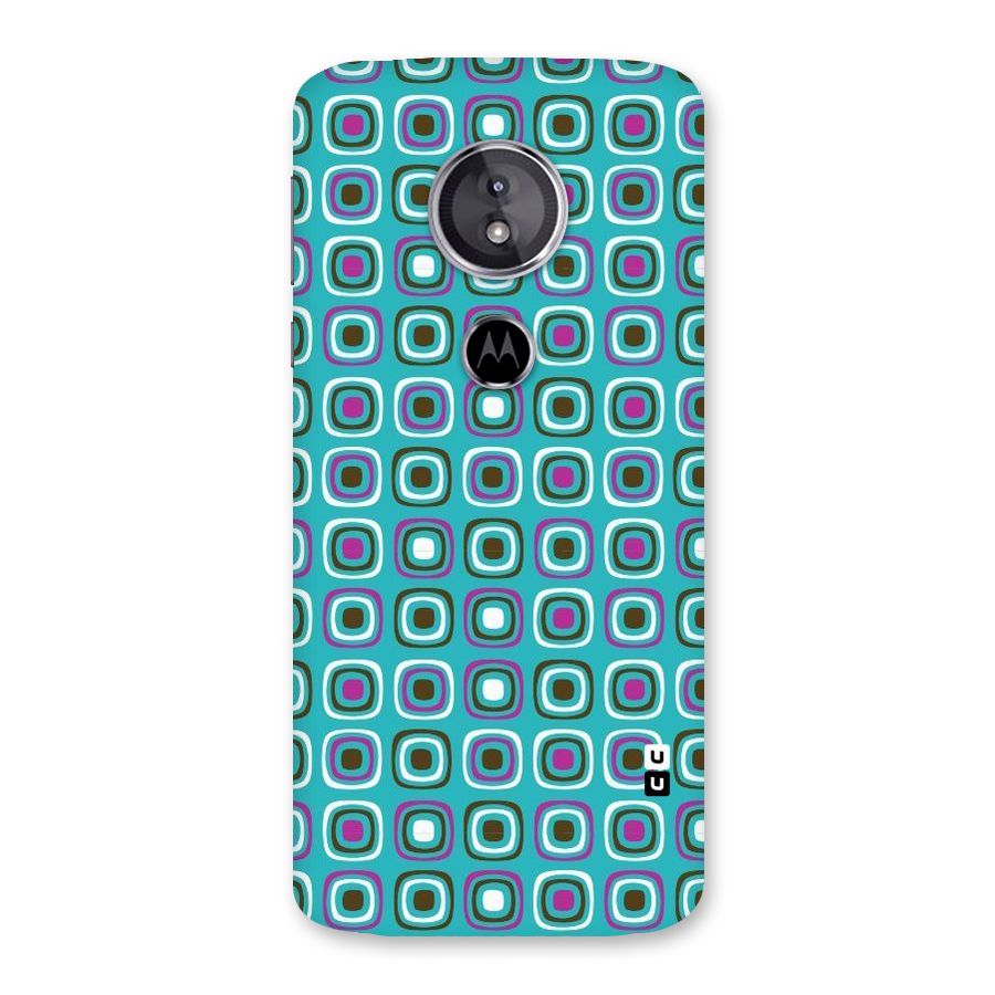 Boxes Tiny Pattern Back Case for Moto E5