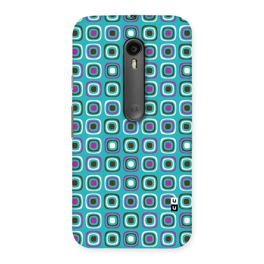 Boxes Tiny Pattern Back Case for Moto G3