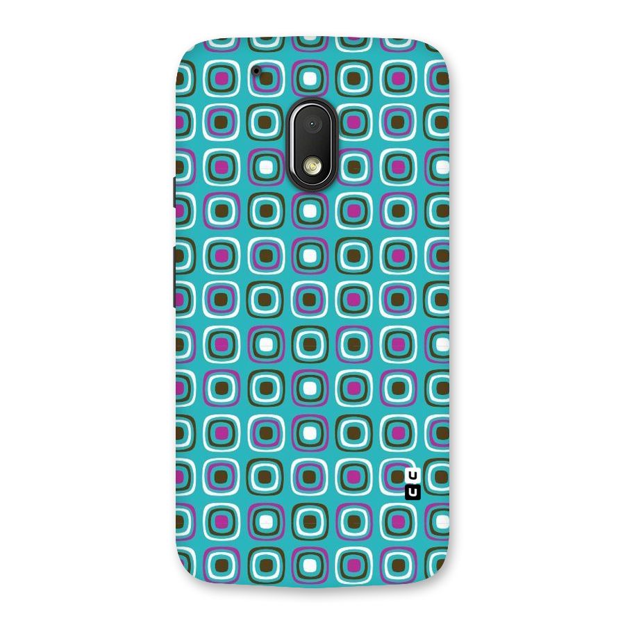 Boxes Tiny Pattern Back Case for Moto G4 Play
