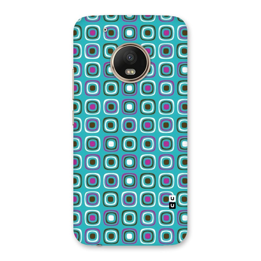 Boxes Tiny Pattern Back Case for Moto G5 Plus