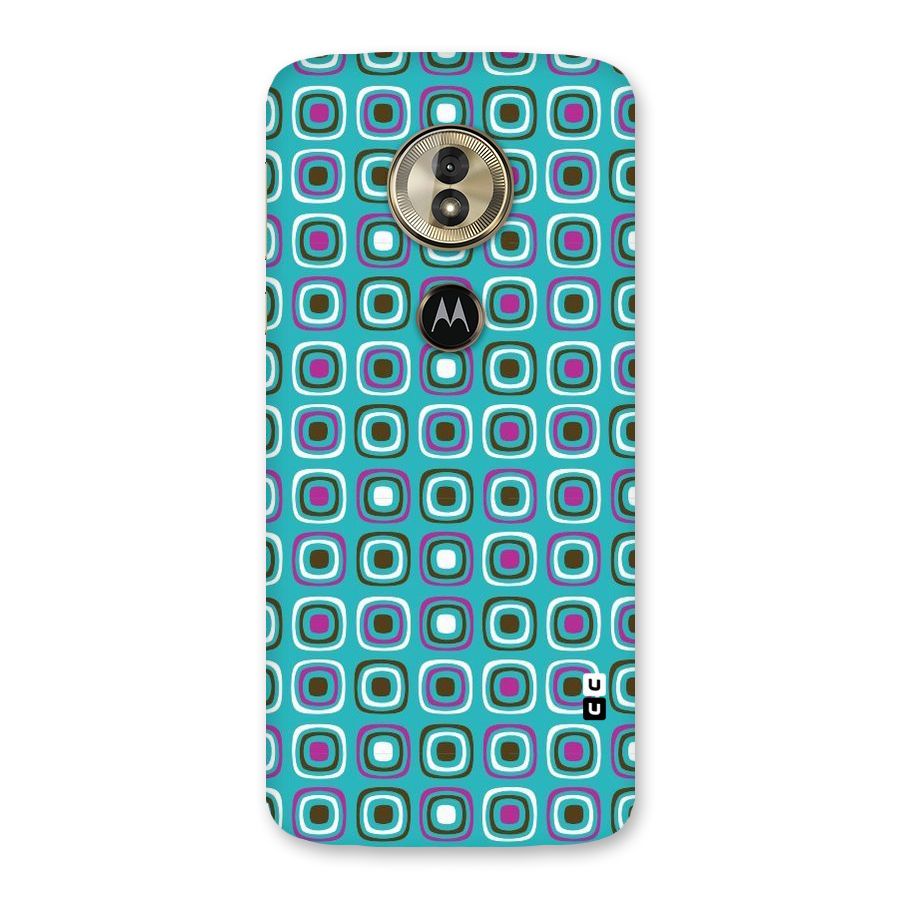 Boxes Tiny Pattern Back Case for Moto G6 Play
