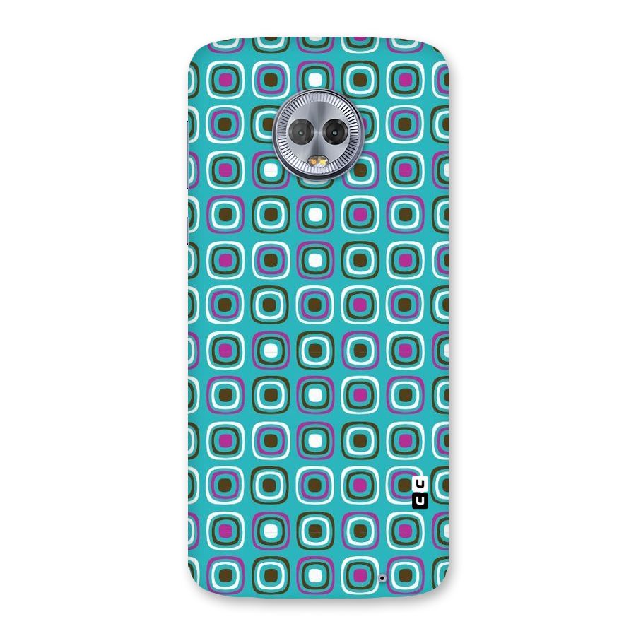 Boxes Tiny Pattern Back Case for Moto G6 Plus