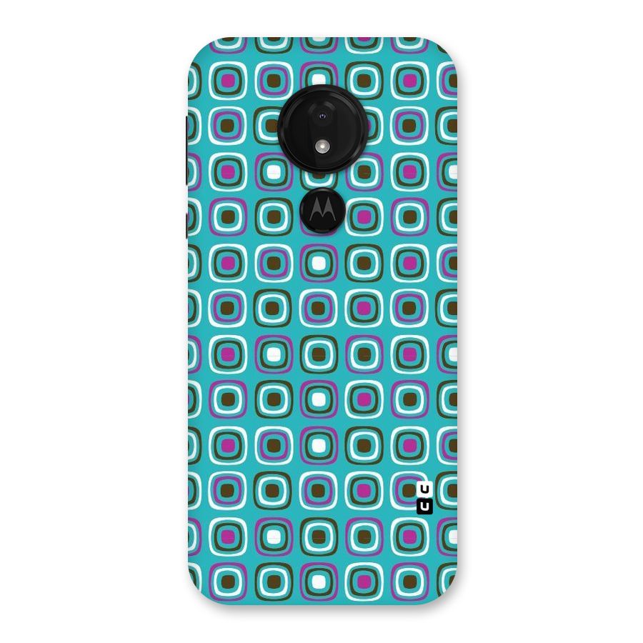 Boxes Tiny Pattern Back Case for Moto G7 Power