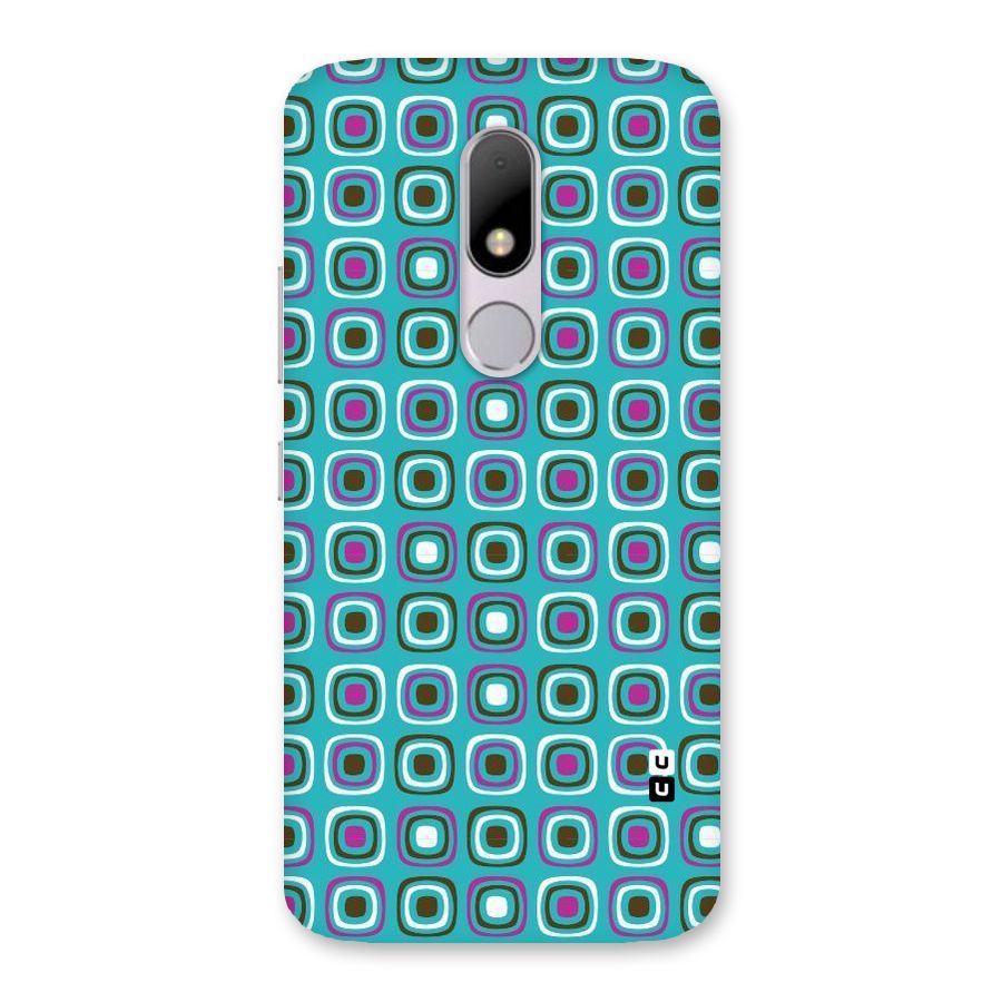 Boxes Tiny Pattern Back Case for Moto M