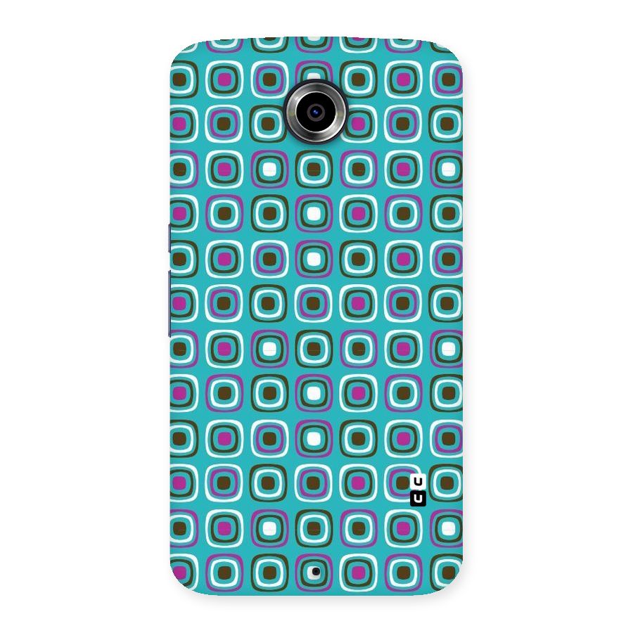 Boxes Tiny Pattern Back Case for Nexsus 6