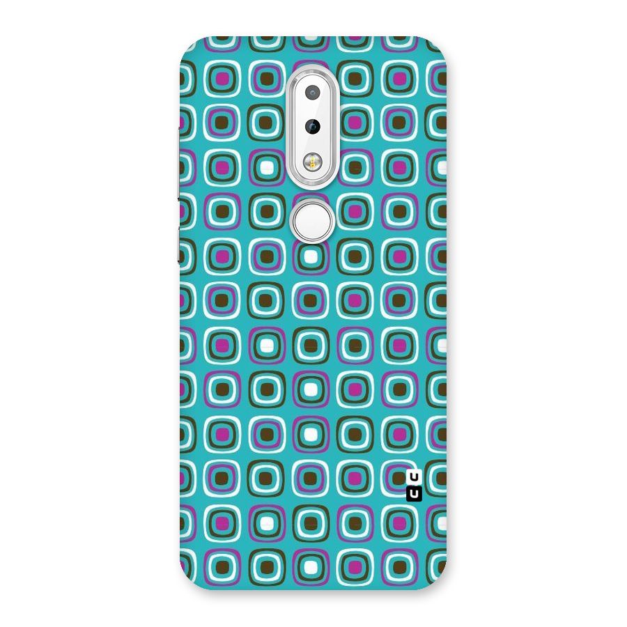 Boxes Tiny Pattern Back Case for Nokia 6.1 Plus