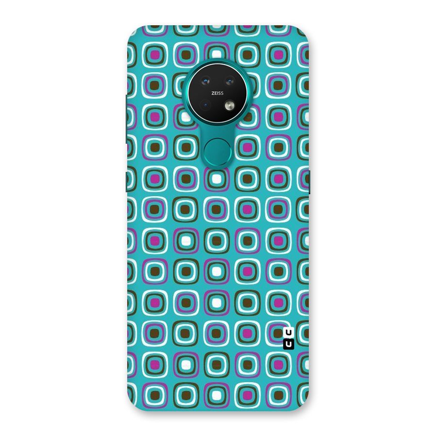 Boxes Tiny Pattern Back Case for Nokia 7.2