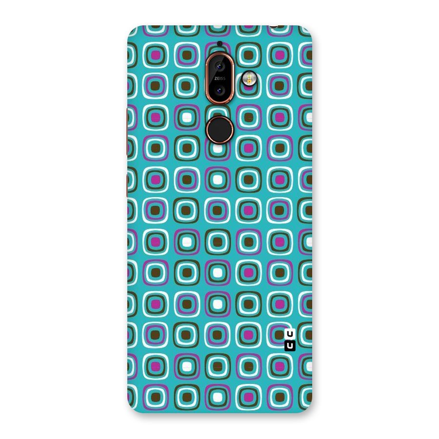 Boxes Tiny Pattern Back Case for Nokia 7 Plus