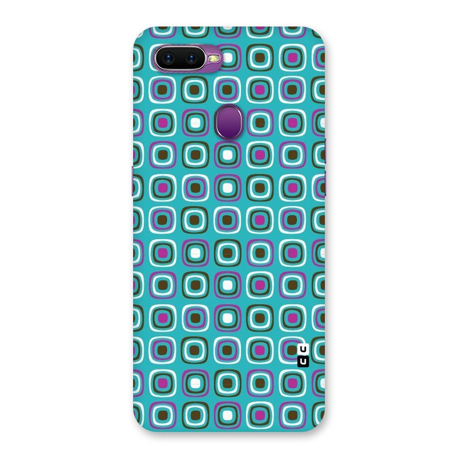 Boxes Tiny Pattern Back Case for Oppo F9