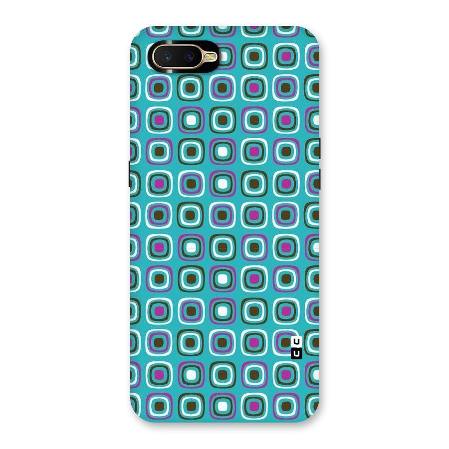 Boxes Tiny Pattern Back Case for Oppo K1