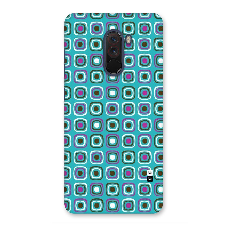 Boxes Tiny Pattern Back Case for Poco F1