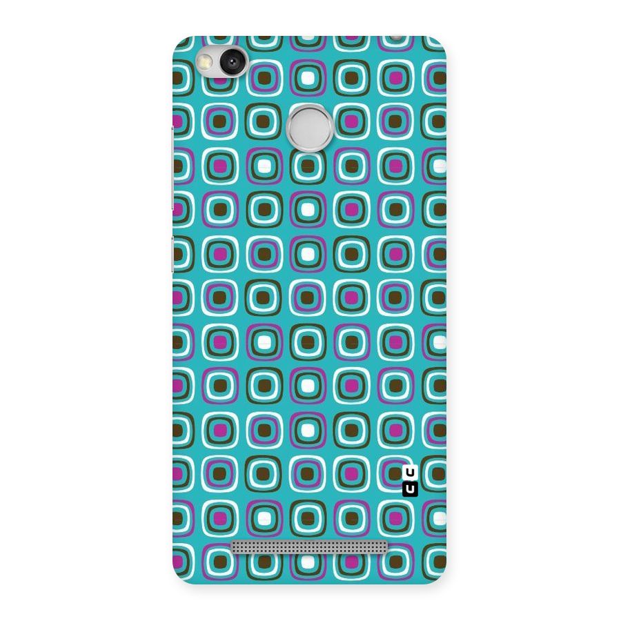 Boxes Tiny Pattern Back Case for Redmi 3S Prime
