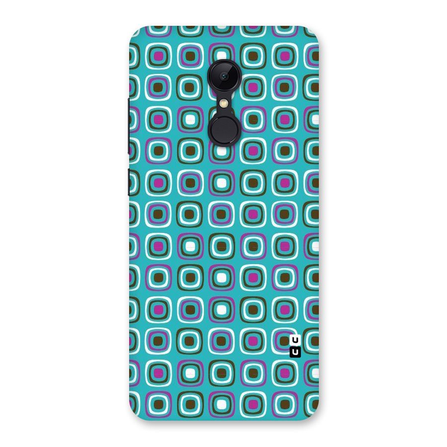 Boxes Tiny Pattern Back Case for Redmi 5