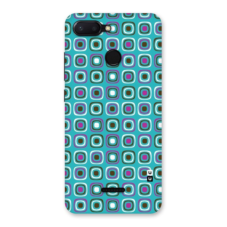 Boxes Tiny Pattern Back Case for Redmi 6