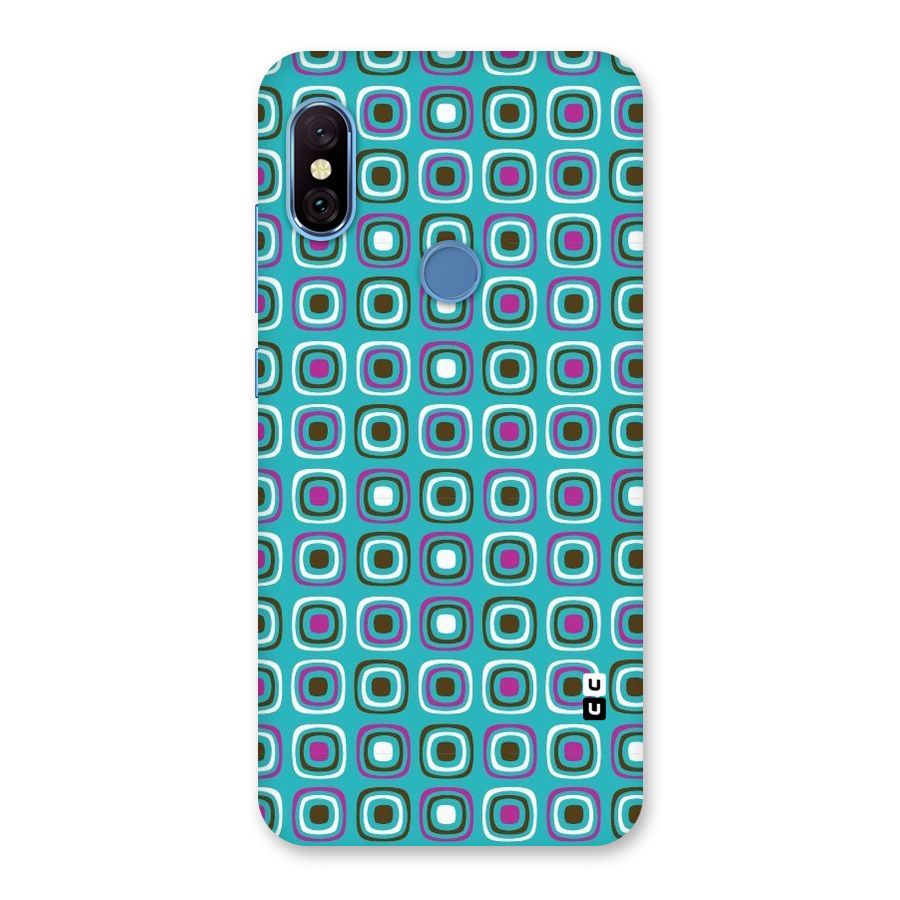 Boxes Tiny Pattern Back Case for Redmi Note 6 Pro