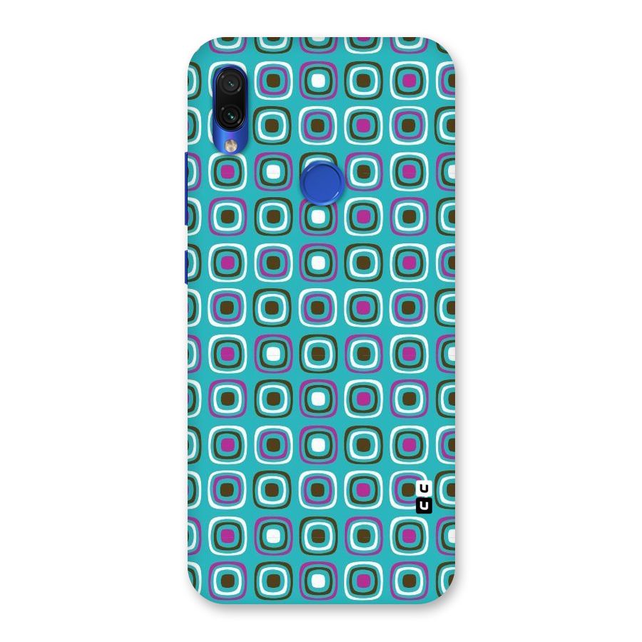 Boxes Tiny Pattern Back Case for Redmi Note 7S