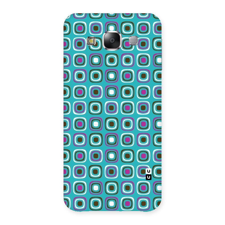 Boxes Tiny Pattern Back Case for Samsung Galaxy E5