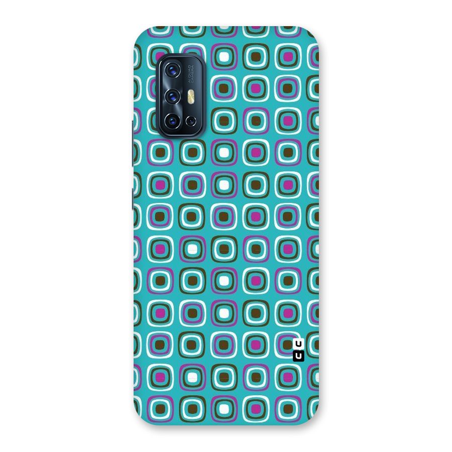Boxes Tiny Pattern Back Case for Vivo V17