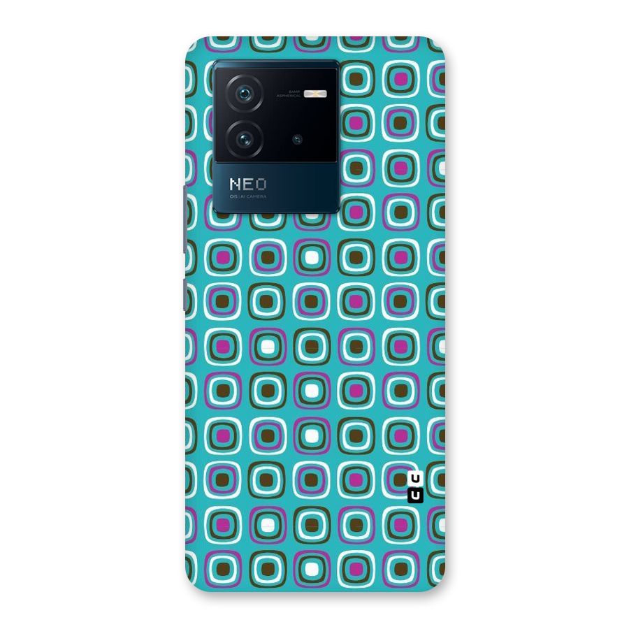 Boxes Tiny Pattern Back Case for Vivo iQOO Neo 6 5G