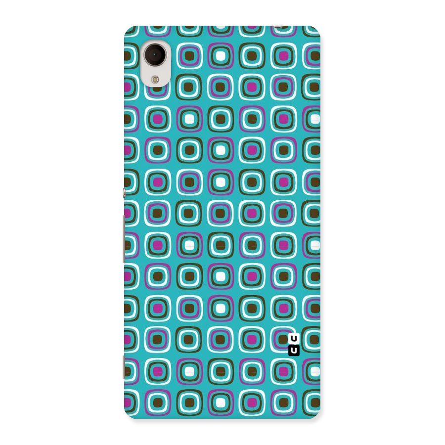 Boxes Tiny Pattern Back Case for Xperia M4 Aqua