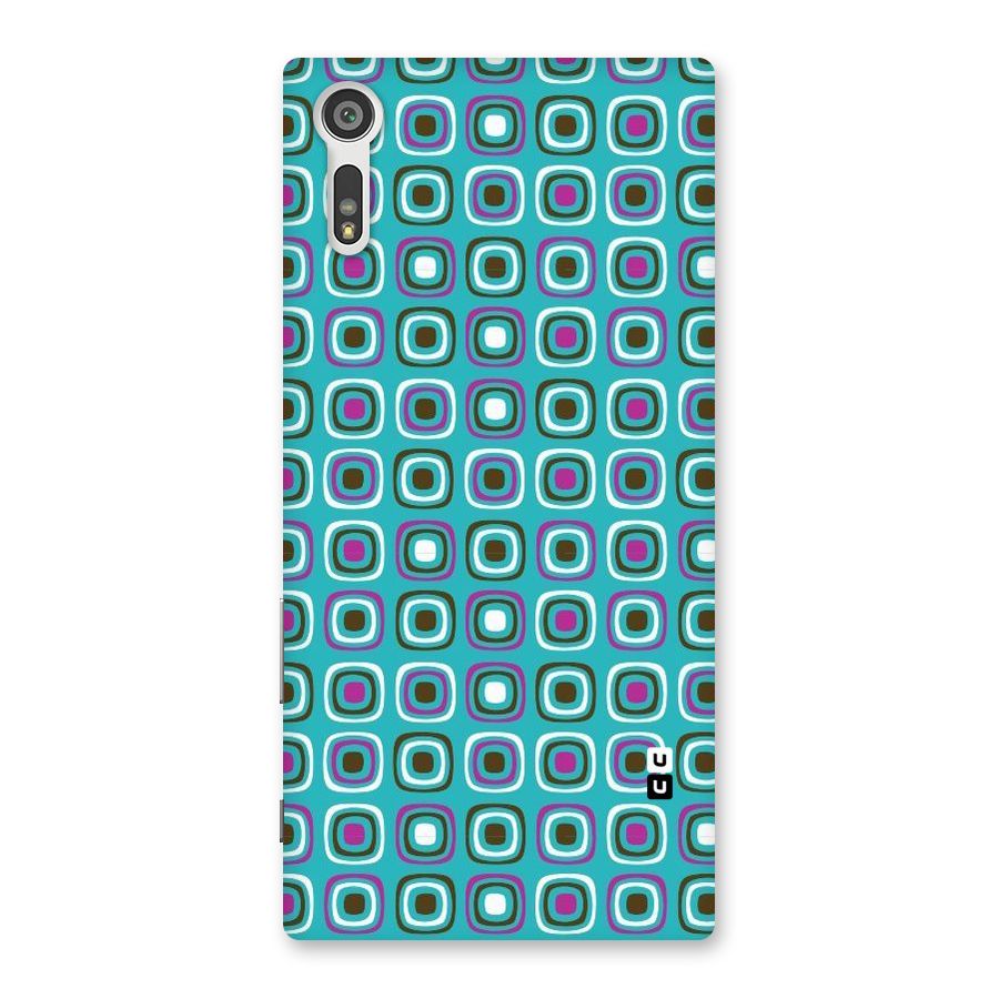 Boxes Tiny Pattern Back Case for Xperia XZ