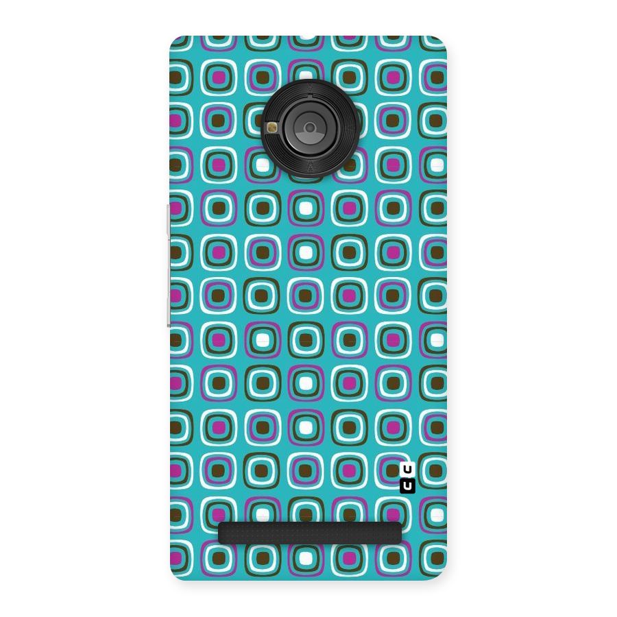 Boxes Tiny Pattern Back Case for Yu Yuphoria