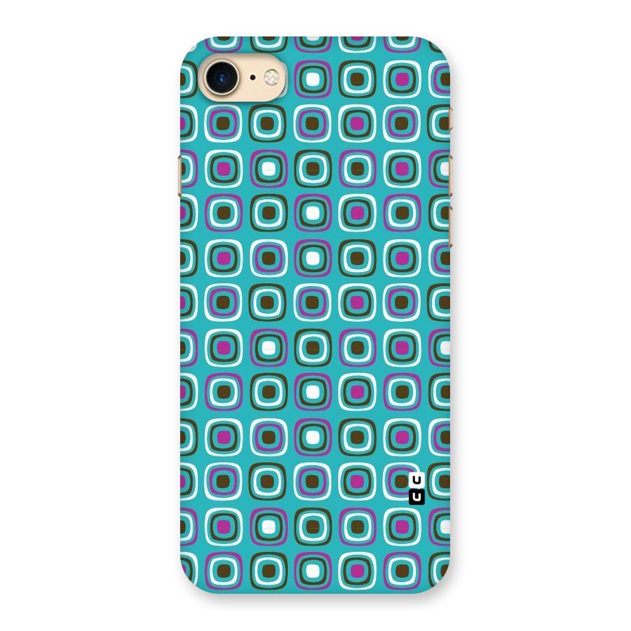 Boxes Tiny Pattern Back Case for iPhone 7