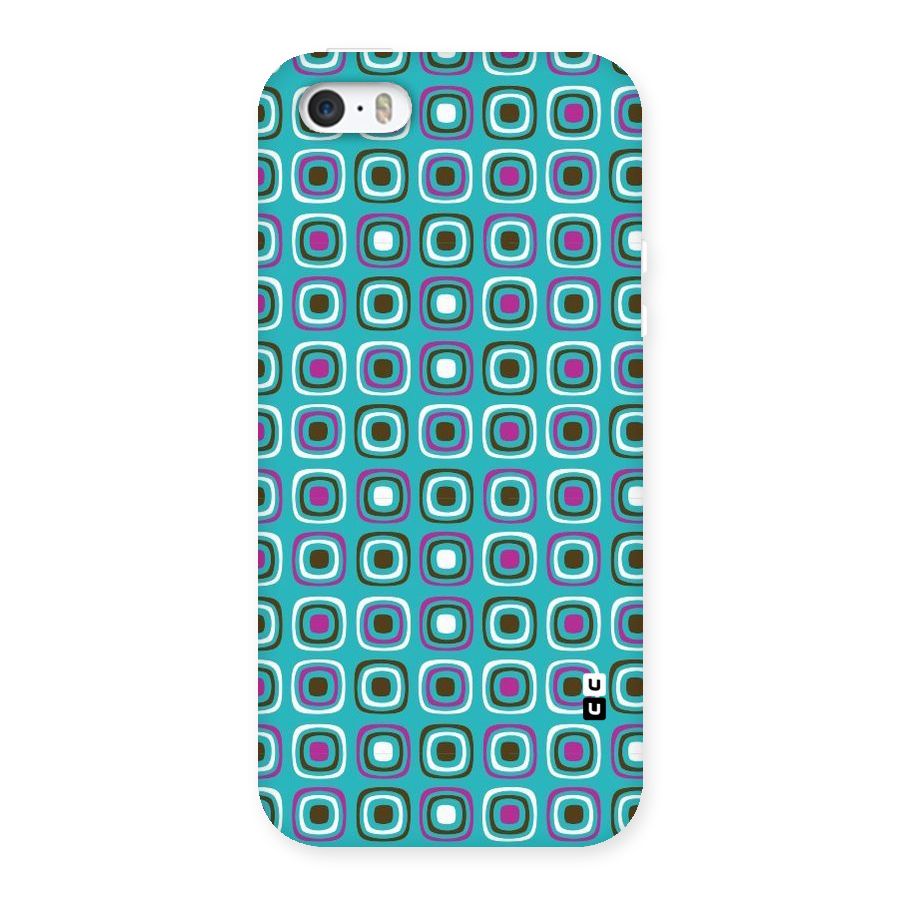 Boxes Tiny Pattern Back Case for iPhone SE