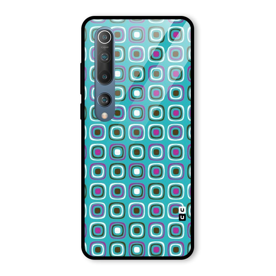 Boxes Tiny Pattern Glass Back Case for Mi 10