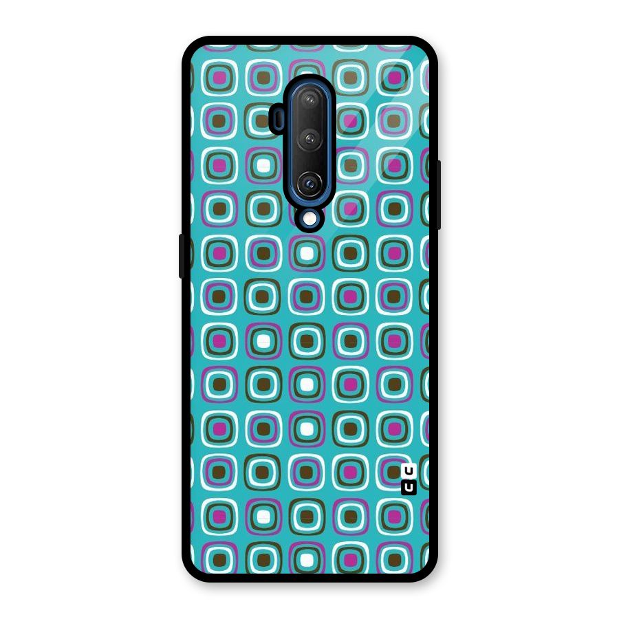 Boxes Tiny Pattern Glass Back Case for OnePlus 7T Pro