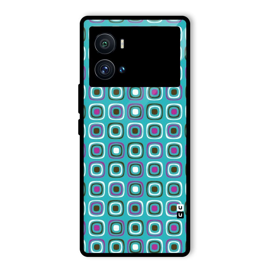 Boxes Tiny Pattern Glass Back Case for Vivo iQOO 9 Pro