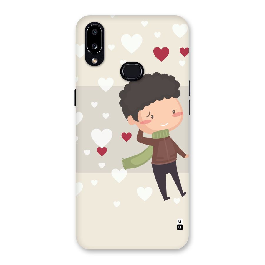 Boy in love Back Case for Galaxy A10s