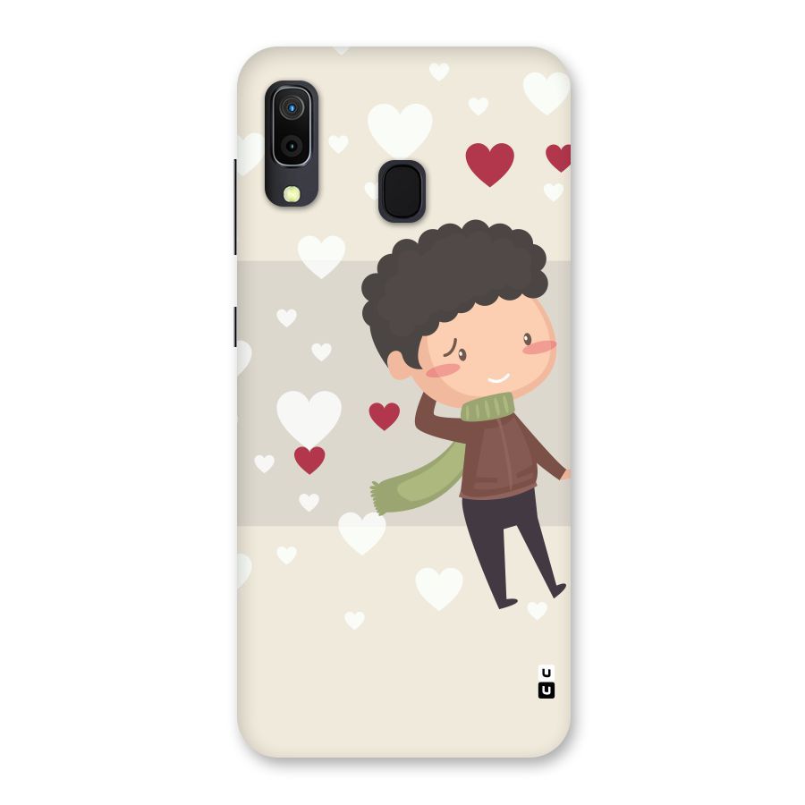Boy in love Back Case for Galaxy A20