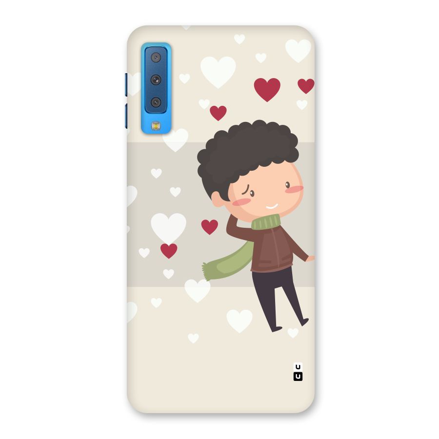 Boy in love Back Case for Galaxy A7 (2018)