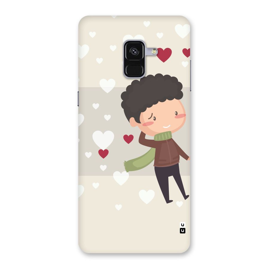 Boy in love Back Case for Galaxy A8 Plus