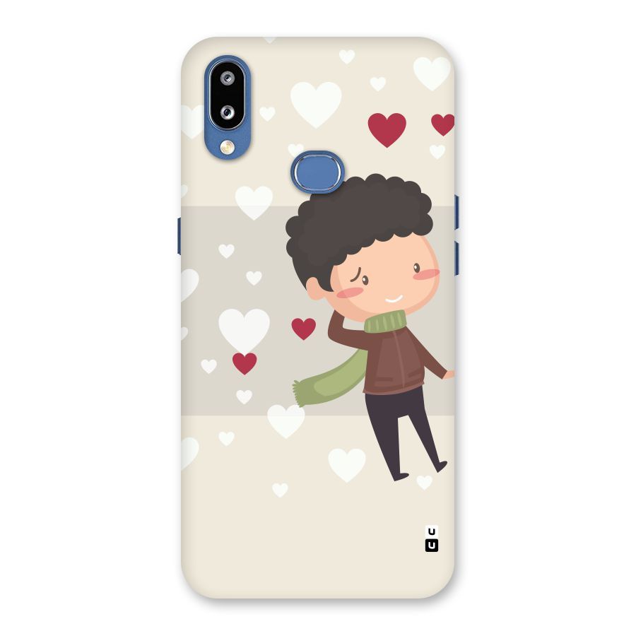 Boy in love Back Case for Galaxy M01s